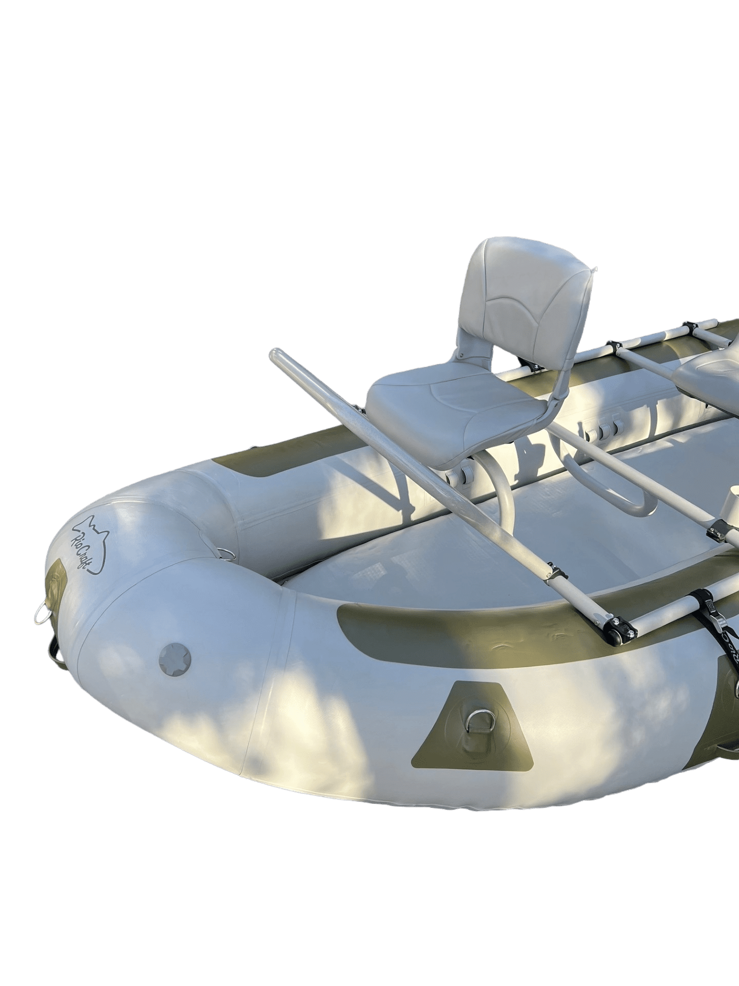 Raft Frame Front Seat Bar with Brackets - Raft Frame Components